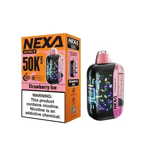 NEXA ULTRA II 50K|NEXA ULTRA II STRAWBERRY ICE 50K|6942344010205|Pack of 5