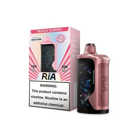 RIA NV PEACH GUMMY 30K|810186630003|Pack Of|5