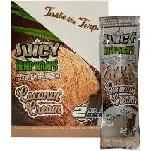 JUICY HEMP WRAPS TERP ENHANCED COCONUT CREAM