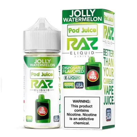 POD JUICE X RAZ  JOLLY WATERMELON 6MG 100ML
