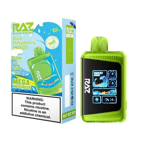 RAZ PUNCH EDITION SOUR RASPBERRY PUNCH 25K