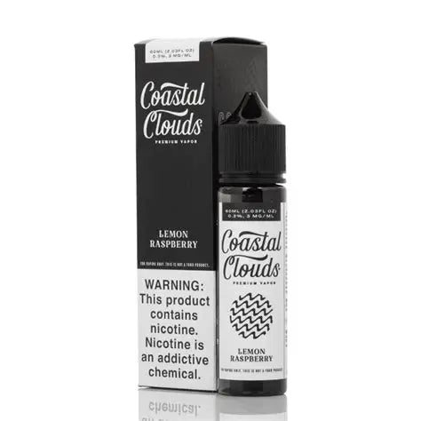 COASTAL CLOUDS LEMON RSPBRY 60ML 0MG