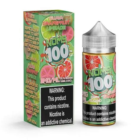 NOMS 100 GUAVA GRAPEFRUIT LIMEAIDE 6MG 100ML