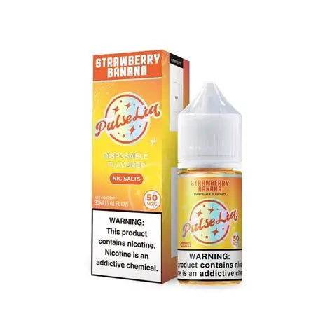 PULSELIQ STRAWBERRY BANANA 50MG 30ML