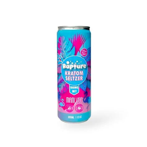 RAPTURE SELTZER MIT MIAMI VIBE 12OZ 100MG
