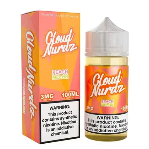 CLOUD NURDZ PEACH MELON 3MG 100ML