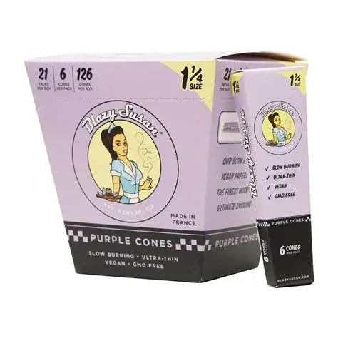 BLAZY SUSAN PURPLE CONE 1 1/4 6CONE