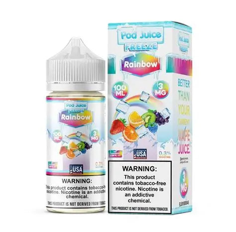 POD JUICE FREEZE RAINBOW 0MG 100ML