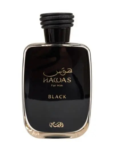 M RASASI HAWAS BLACK EDP SPR 3.4OZ