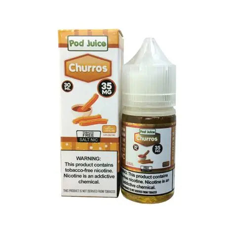 POD JUICE SALT CHURROS 35MG 30ML