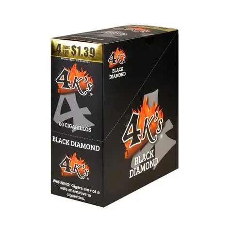 4KS CIGARILLOS BLACK DIAMOND 4CT
