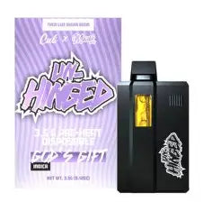 UNHINGED 3.5G|UNHINGED GODS GIFT INDICA 3.5G|850067283942