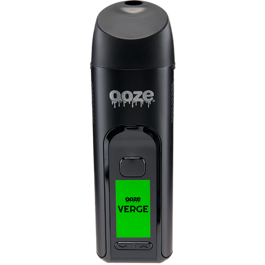 OOZE VERGE DRY HERB VAPORIZER PANTHER BLACK 2500MAH