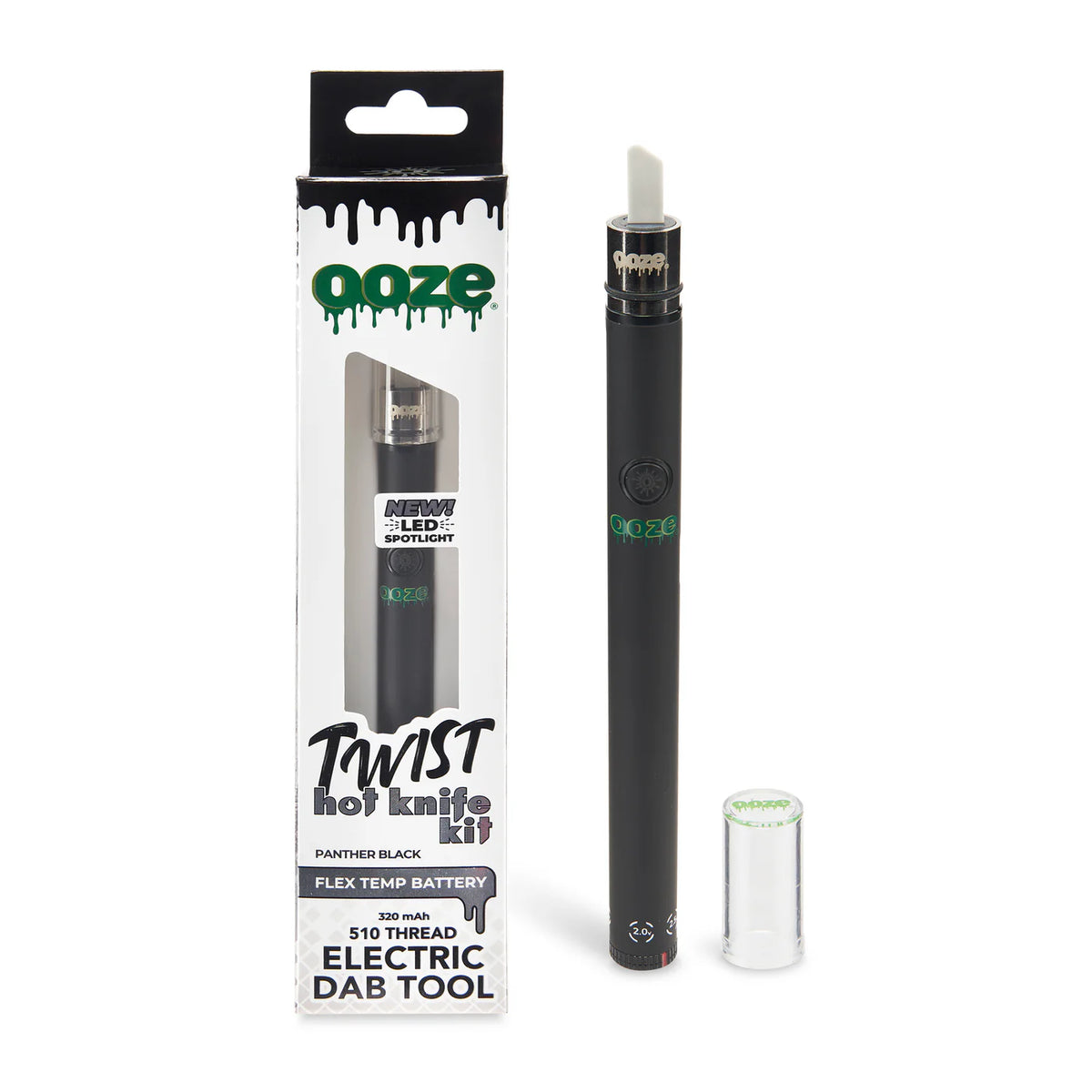 OOZE HOT KNIFE ELECTRIC DAB TOOL BLACK