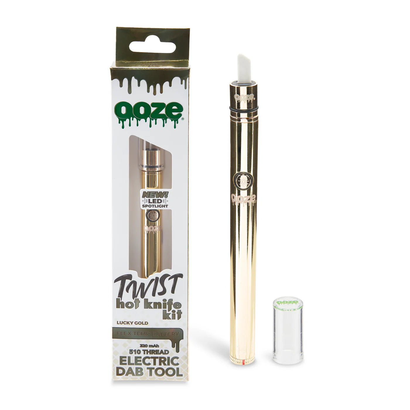 OOZE HOT KNIFE ELECTRIC DAB TOOL GOLD