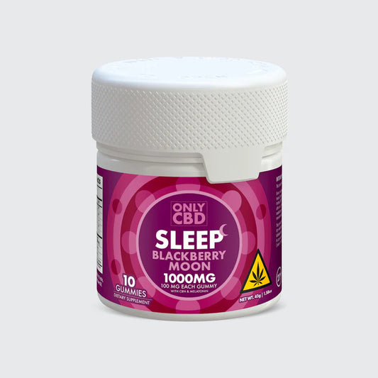 ONLY CBD SLEEP GUMMIES BLACKBERRY MOON 1000MG