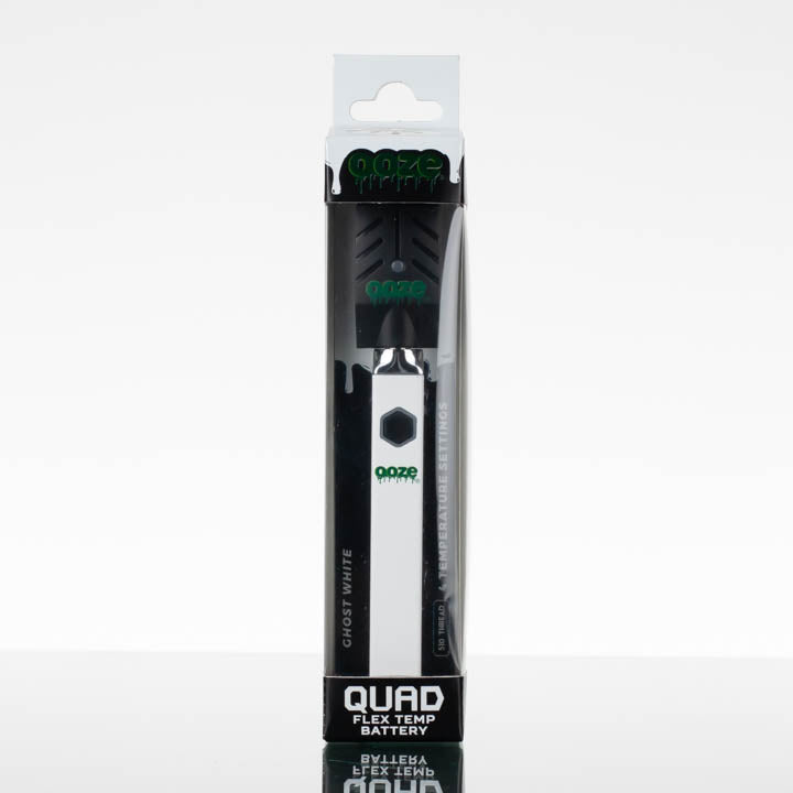 OOZE QUAD FLEX BATTERY GHOST WHITE 500MAH