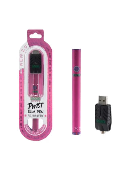 OOZE TWIST SLIM PEN 2.0 ATOMIC PINK 320MAH