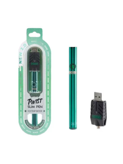 OOZE TWIST SLIM PEN 2.0 AQUA TEAL 320MAH