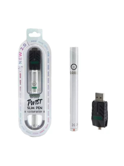 OOZE TWIST SLIM PEN 2.0 GHOST WHITE 320MAH