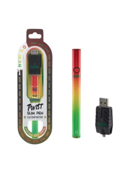 OOZE TWIST SLIM PEN 2.0 RASTA 320MAH