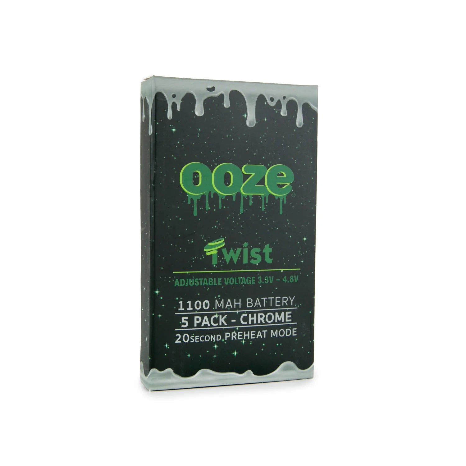 OOZE 5 PACK TWIST CHROME OOZ112 1100MAH
