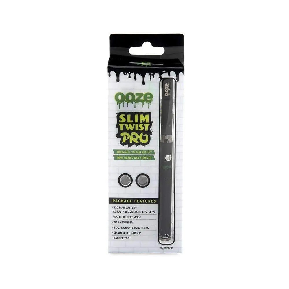 OOZE SLIM TWIST PRO BLACK COLOR 1CT