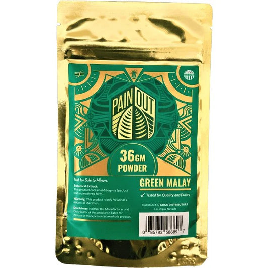 PAIN OUT 36GM GREEN MALAY POWDER