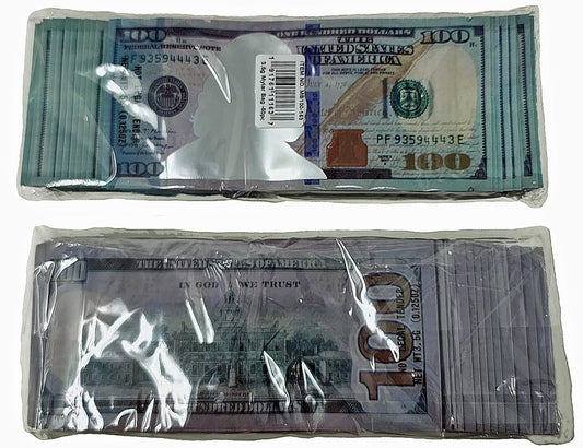 CURRENCY MYLAR BAGS 50CT