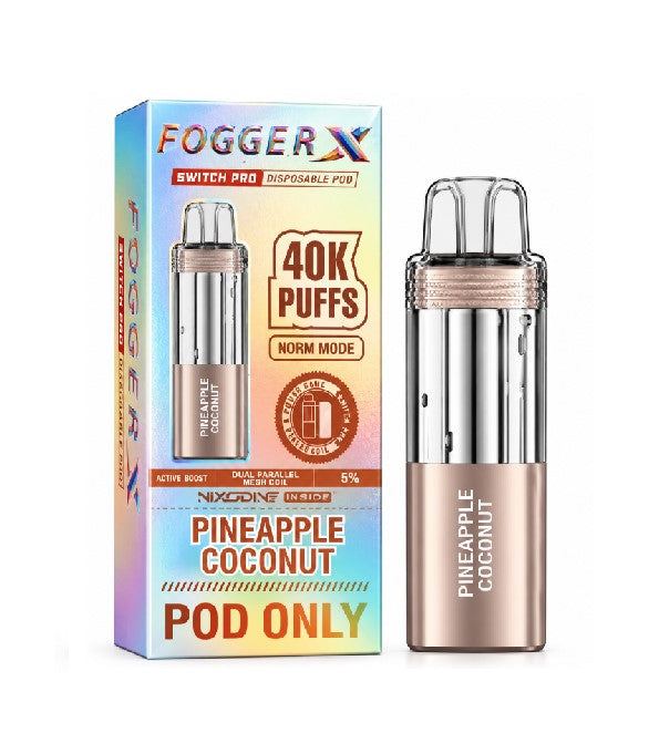 FOGER X SWITCH PRO POD NXD PINEAPPLE COCONUT 40K
