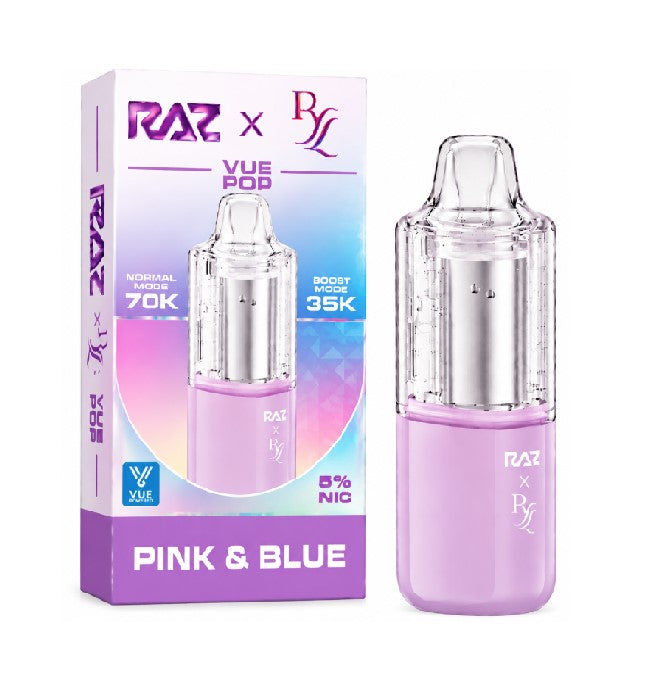 RAZ X VUE POD PINK & BLUE 70K