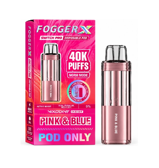 FOGER X SWITCH PRO POD NXD PINK & BLUE 40K