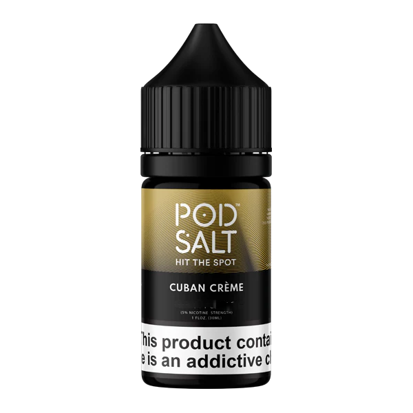 POD SALT ONYX CUBAN CREME 25MG 30ML