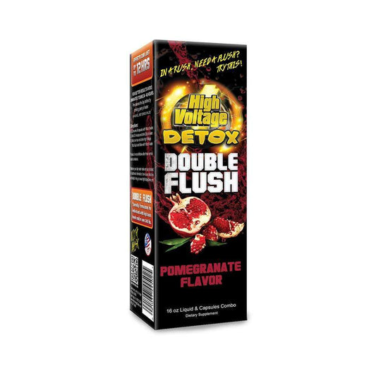 HIGH VOLTAGE DOUBLE FLUSH POMEGRANATE 16OZ