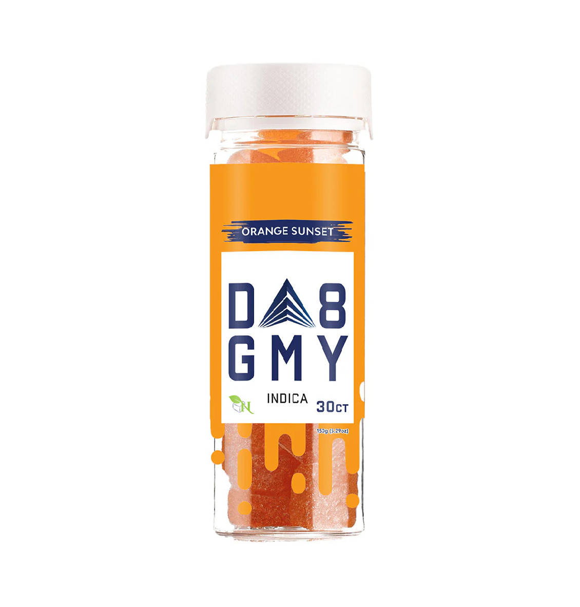 AGFN D8 GUMMY 30CT ORANGE SUNSET 750MG
