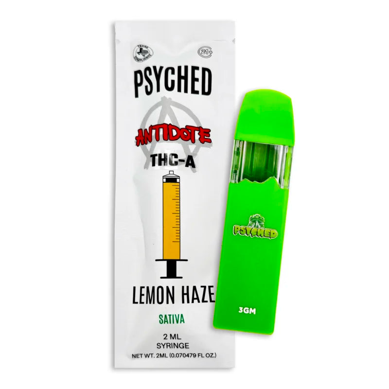 PSYCHED SYRINGE ANTIDOTE LEMON HAZE SATIVA 2ML