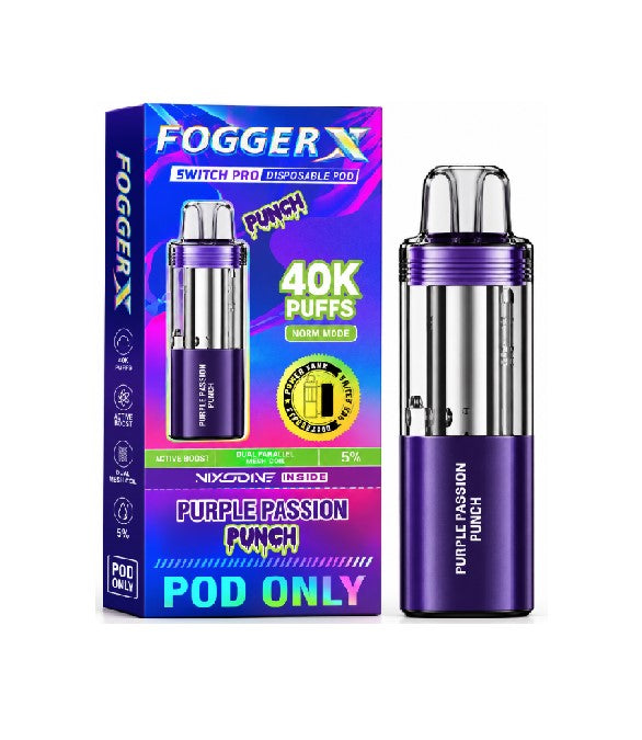 FOGER X SWITCH PRO POD NXD PURPLE PASSION PUNCH 40K
