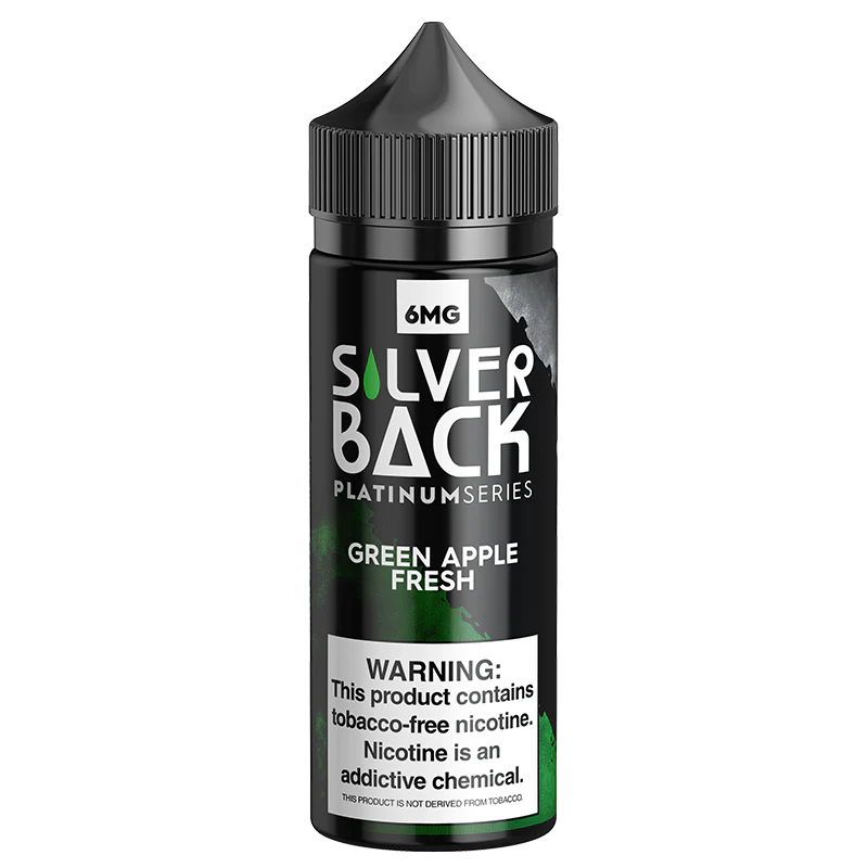 SILVERBACK JUICE CO GREN APL CNDY FRSH 6MG 120ML