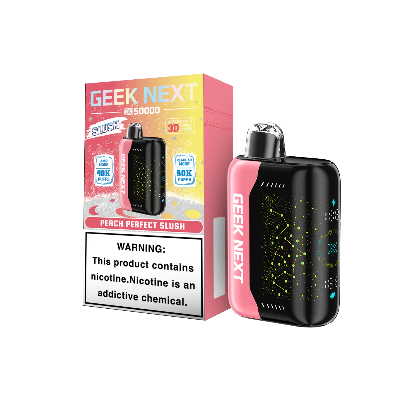 GEEK NEXT X50000 PEACH PERFECT SLUSH 50K