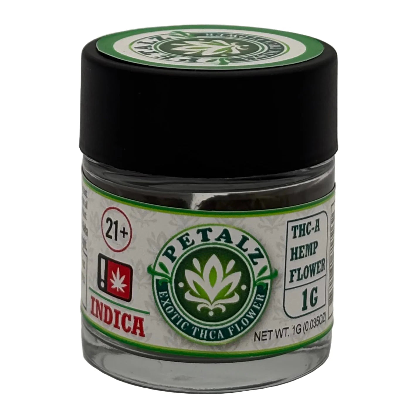 PETALZ THCA EXOTIC ASSTD FLOWER INDICA 1GM
