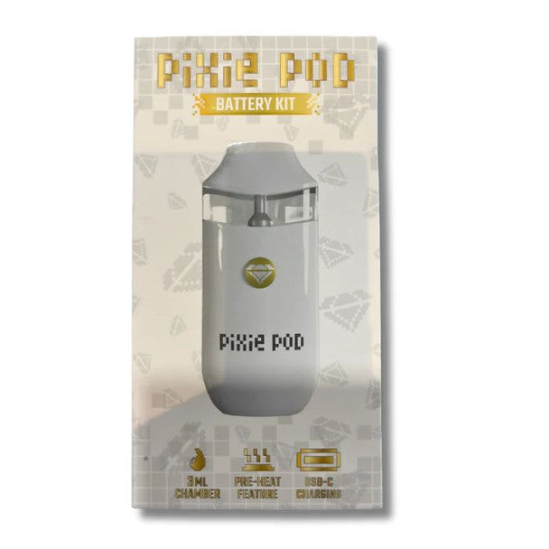 PIXIE POD BATTERY KIT WHITE 3ML