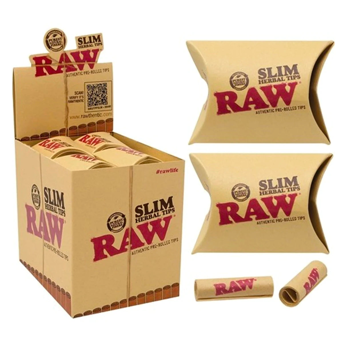RAW PROLL SLIM HERBAL TIPS 20CT