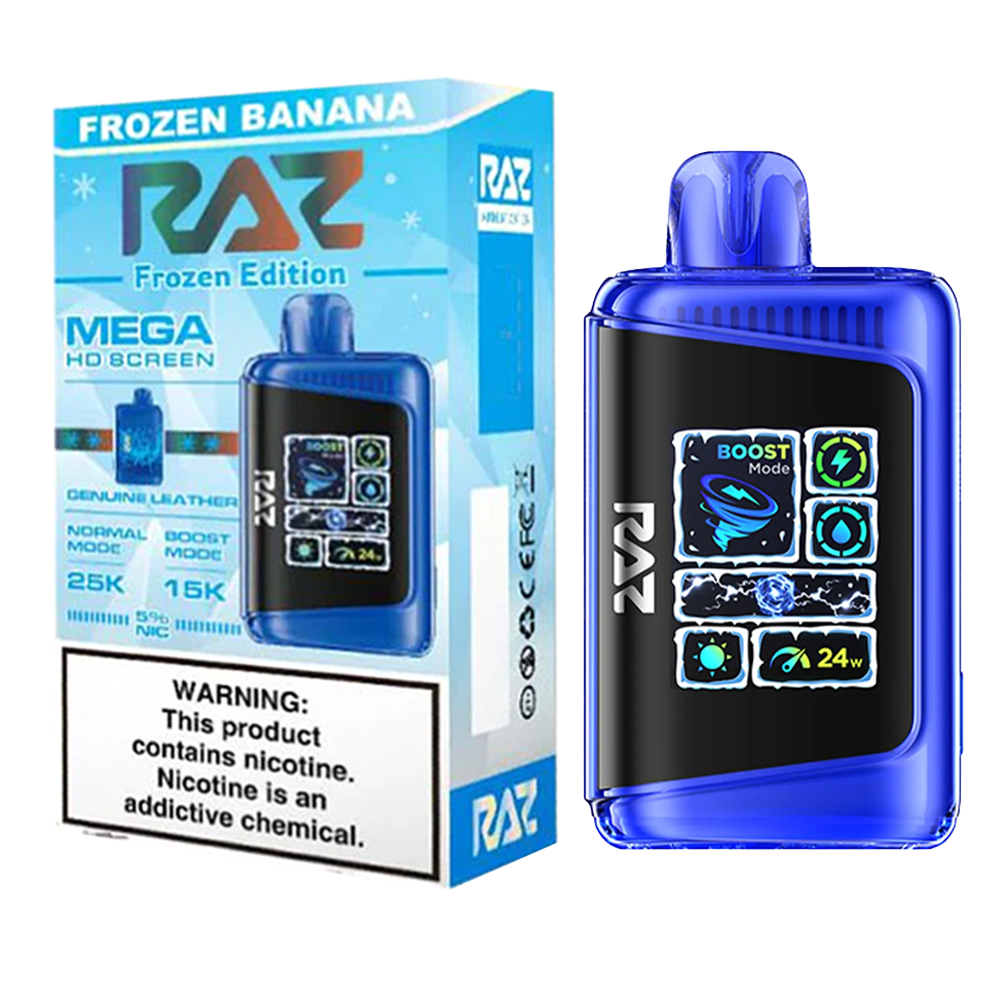 RAZ FROZEN BANANA 25K|6970313642393|Pack Of|5
