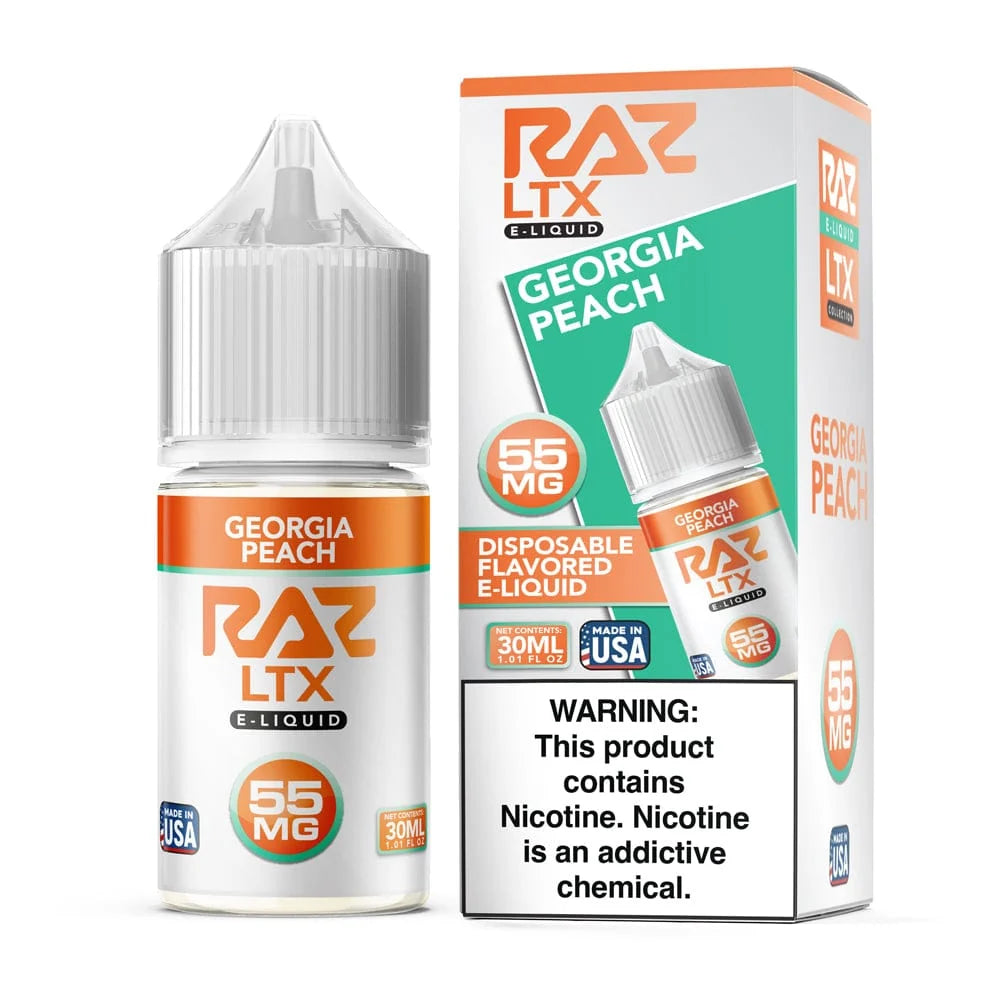 POD JUICE X RAZ SERIES SALT GEORGIA PEACH 55MG 30ML