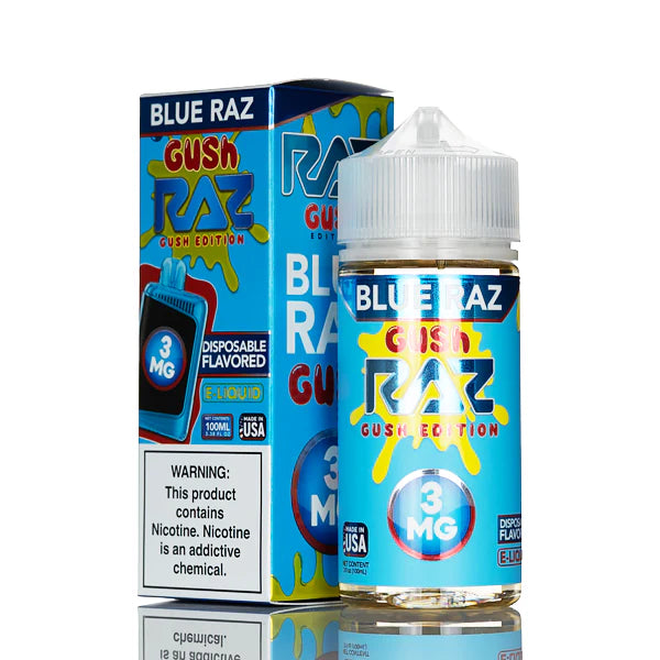 POD JUICE X RAZ BLUE RAZ GUSH 3MG 100ML