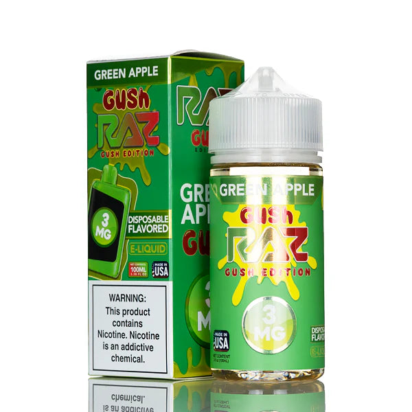 POD JUICE X RAZ GREEN APPLE GUSH 6MG 100ML