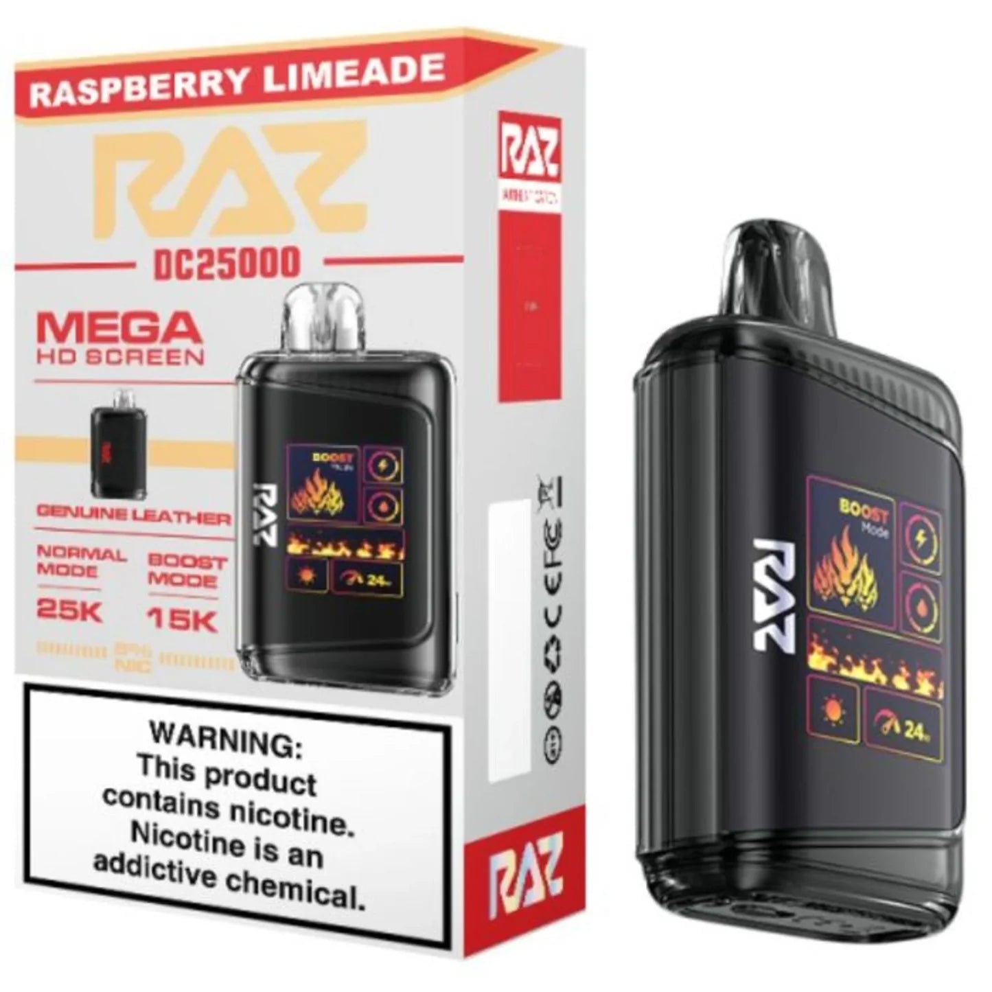RAZ RASPBERRY LIMEADE 25K|6975984056968|Pack Of|5