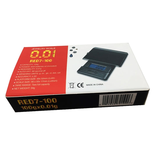 SCALE RED7100 100gX0.01g
