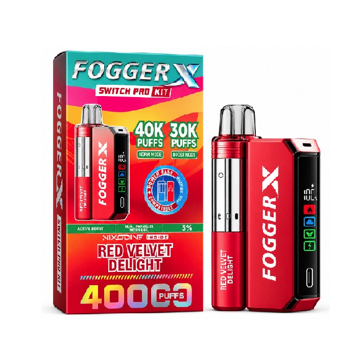 FOGER X SWITCH PRO KIT NXD RED VELVET DELIGHT 40K