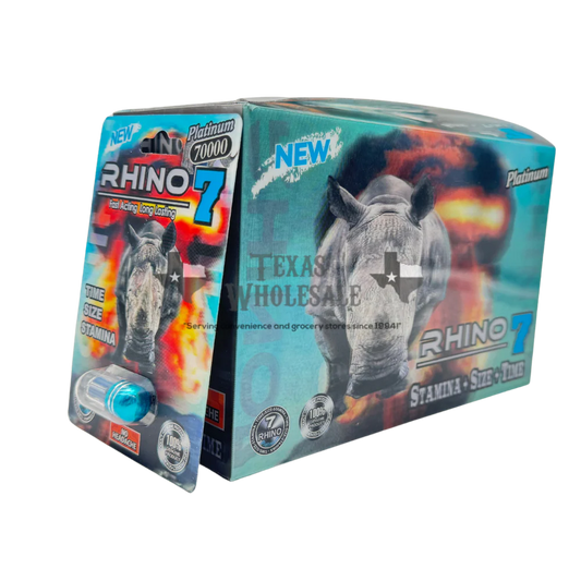 RHINO FIRE AND ICE 24CT 3D BOX